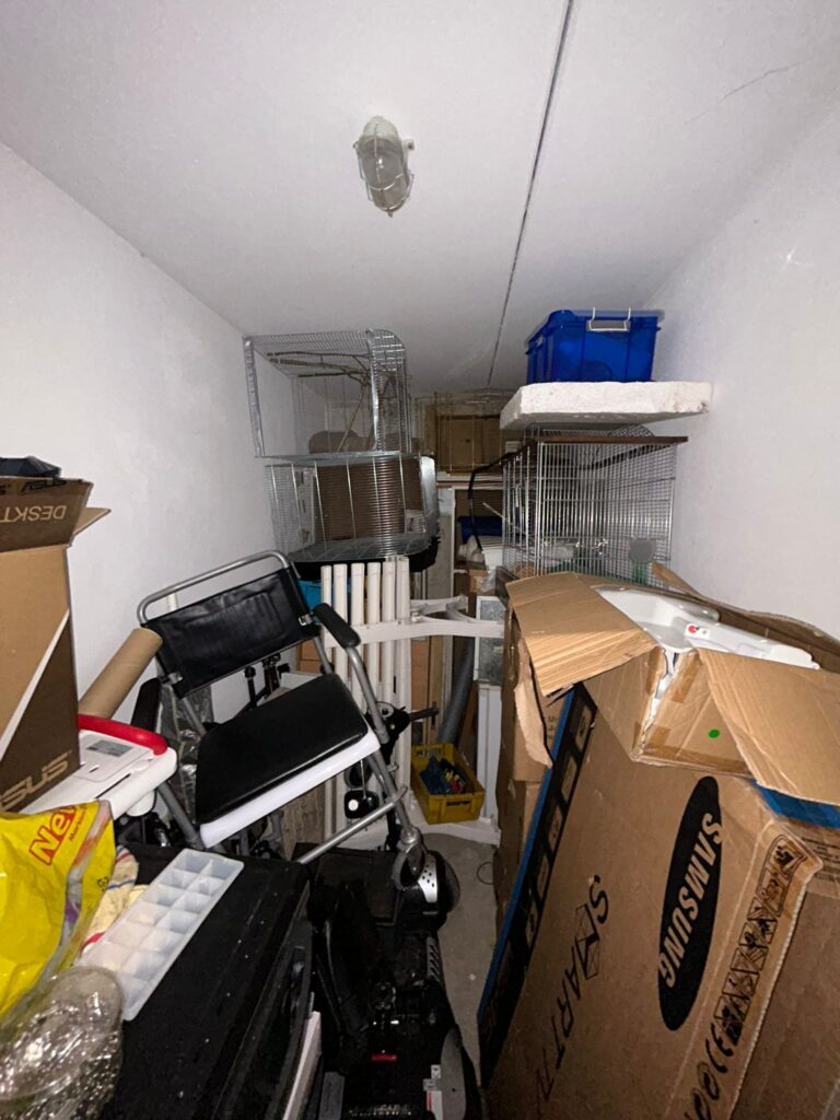 Wohnungsauflösung München Pasing Keller vorher