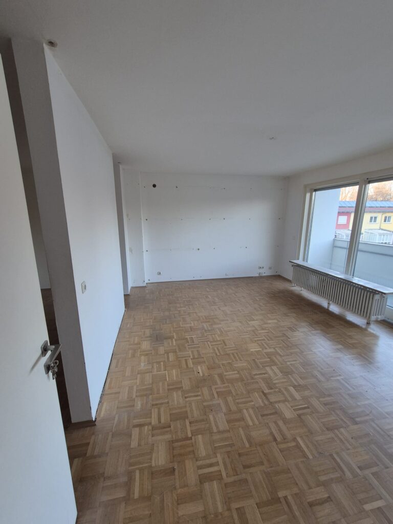 Wohnungsauflösung München Schwabing nachher 
