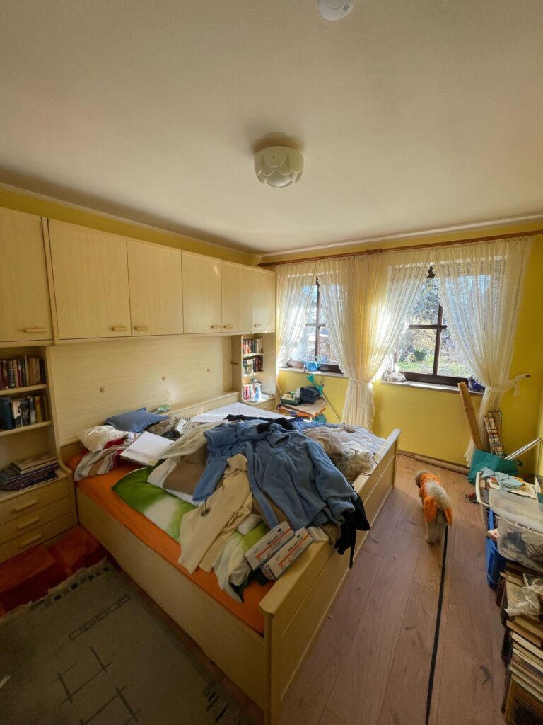 Entrümpelung München Schlafzimmer vorher 