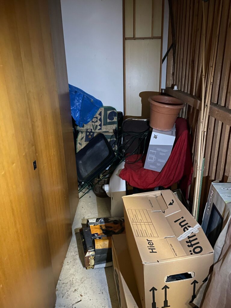 Entrümpelung Mönchen Keller vorher 