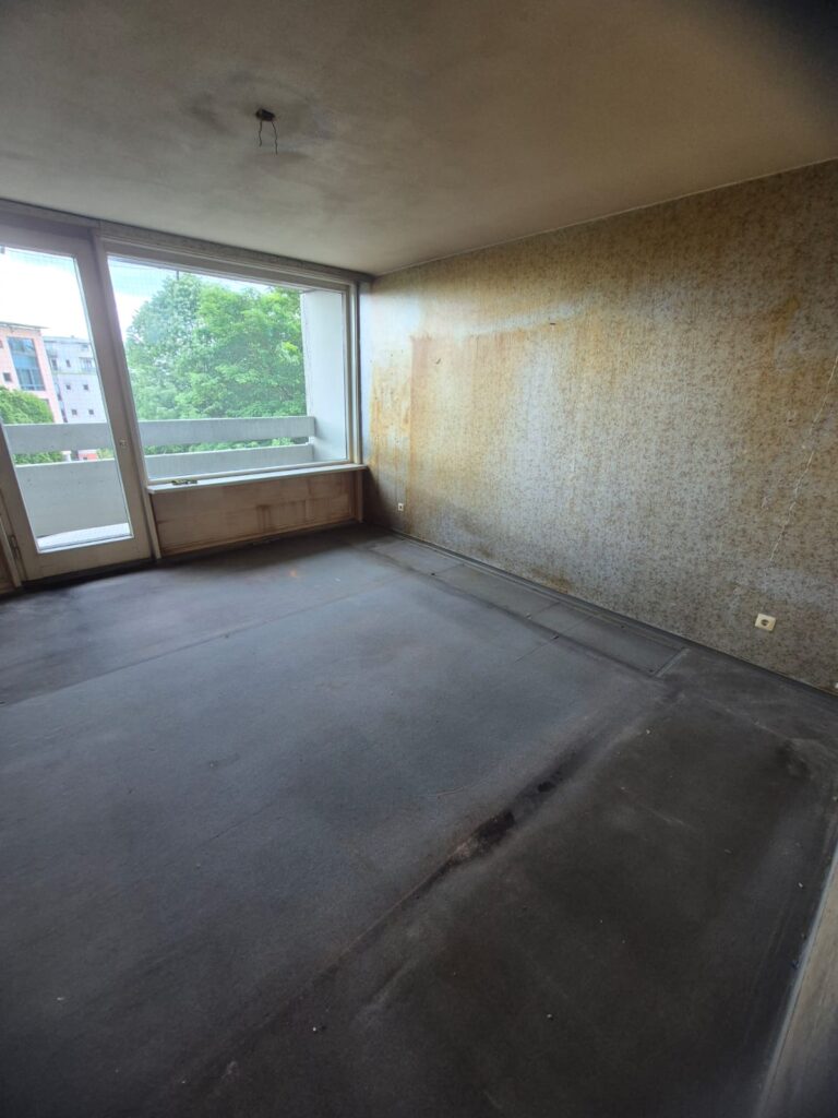 Haushaltsauflösung München Wohnzimmer nachher