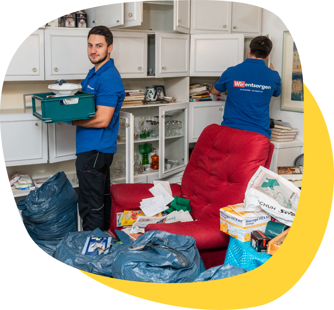 Fachgerecht Haus entrümpeln in München