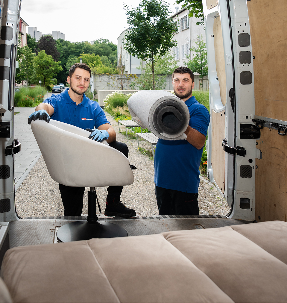 Entrümpelung Erding mit Wirentsorgen