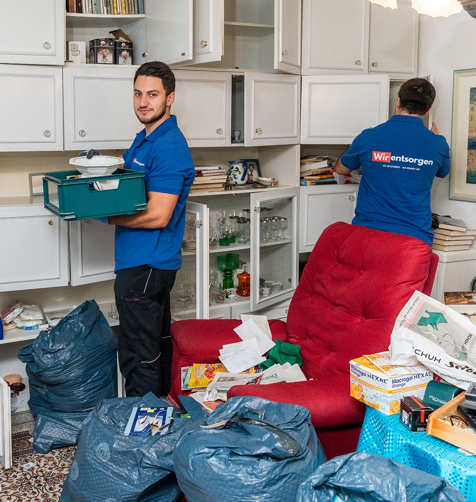 Wohnungsauflösung in Dachau mit Wirentsorgen